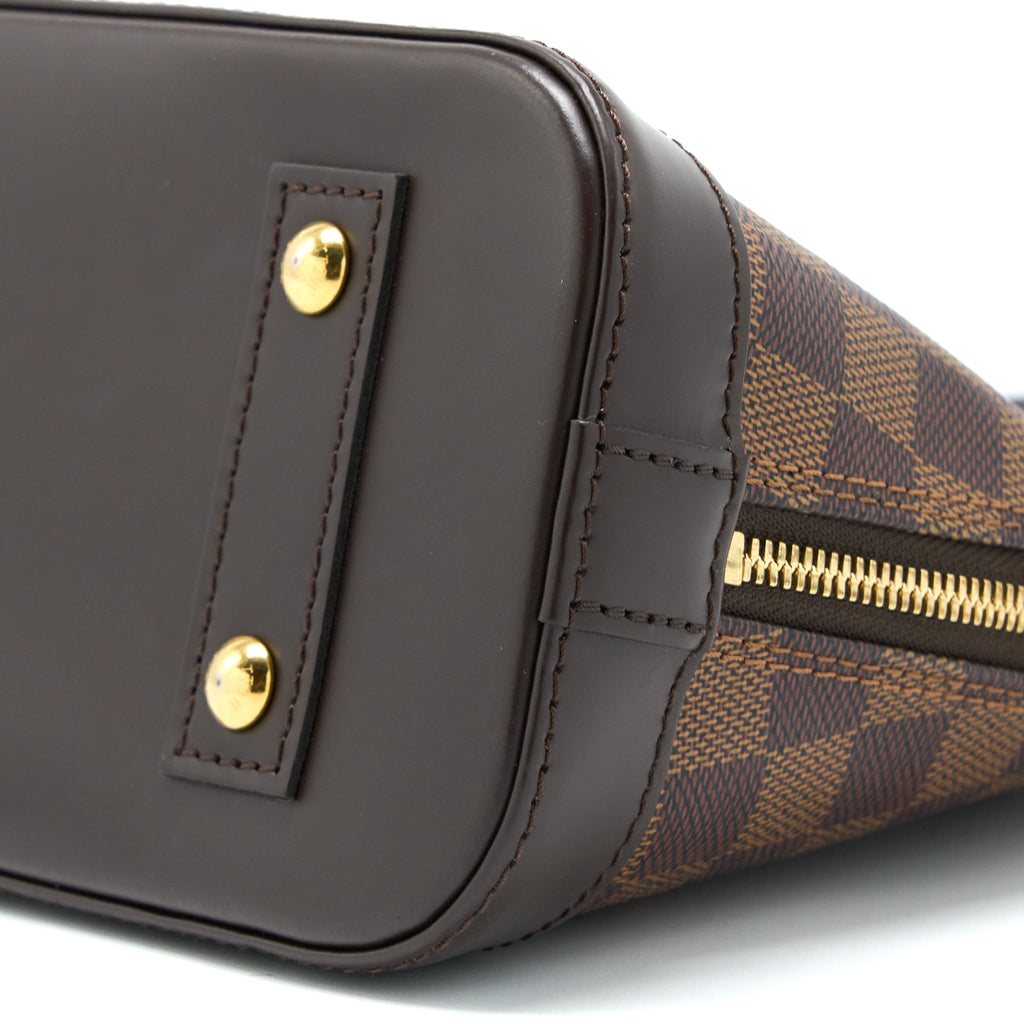 LOUIS VUITTON ALMA BB DAMIER EBENE CANVAS GHW