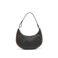 CELINE AVA BAG IN TRIOMPHE CANVAS AND CALFSKIN TAN