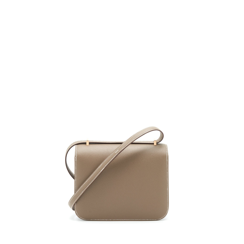 HERMES MINI CONSTANCE EPSOM ETOUPE RGHW