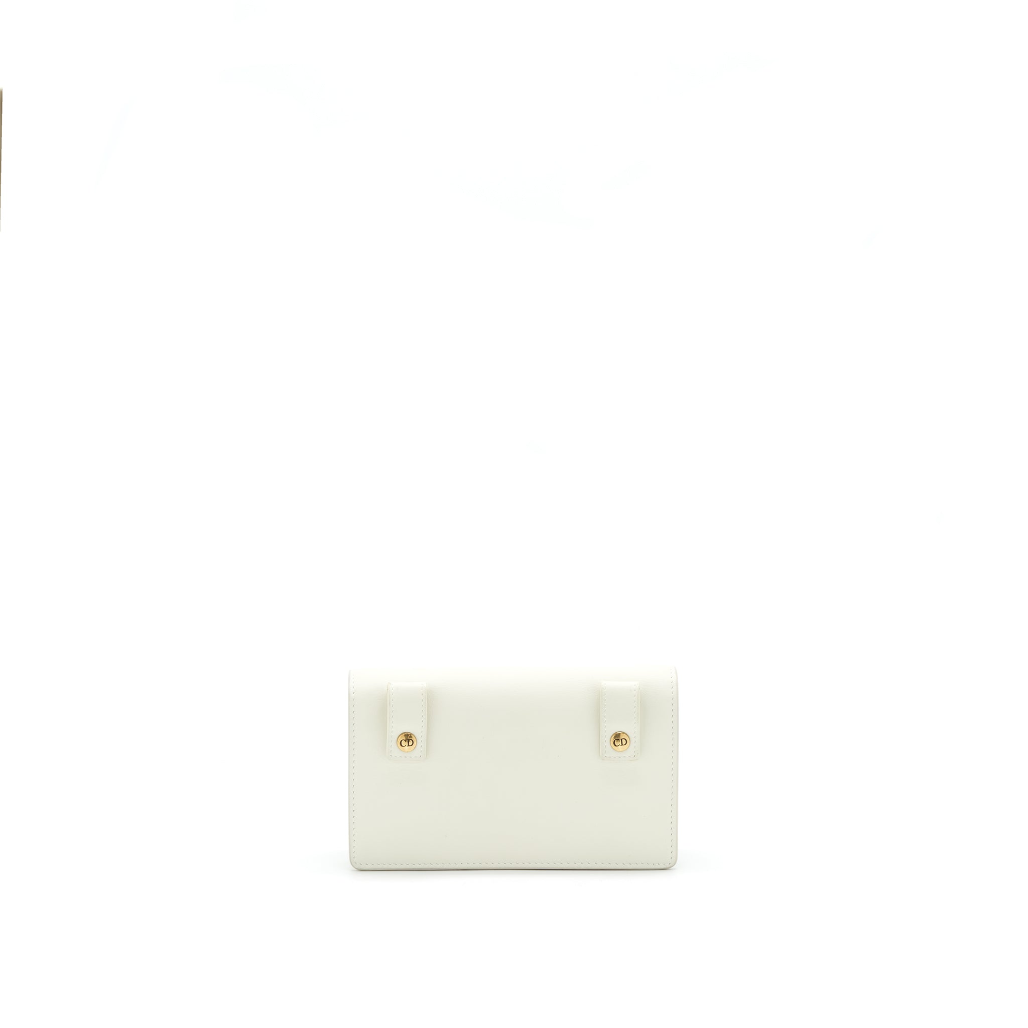 DIOR SADDLE BELT POUCH WHITE