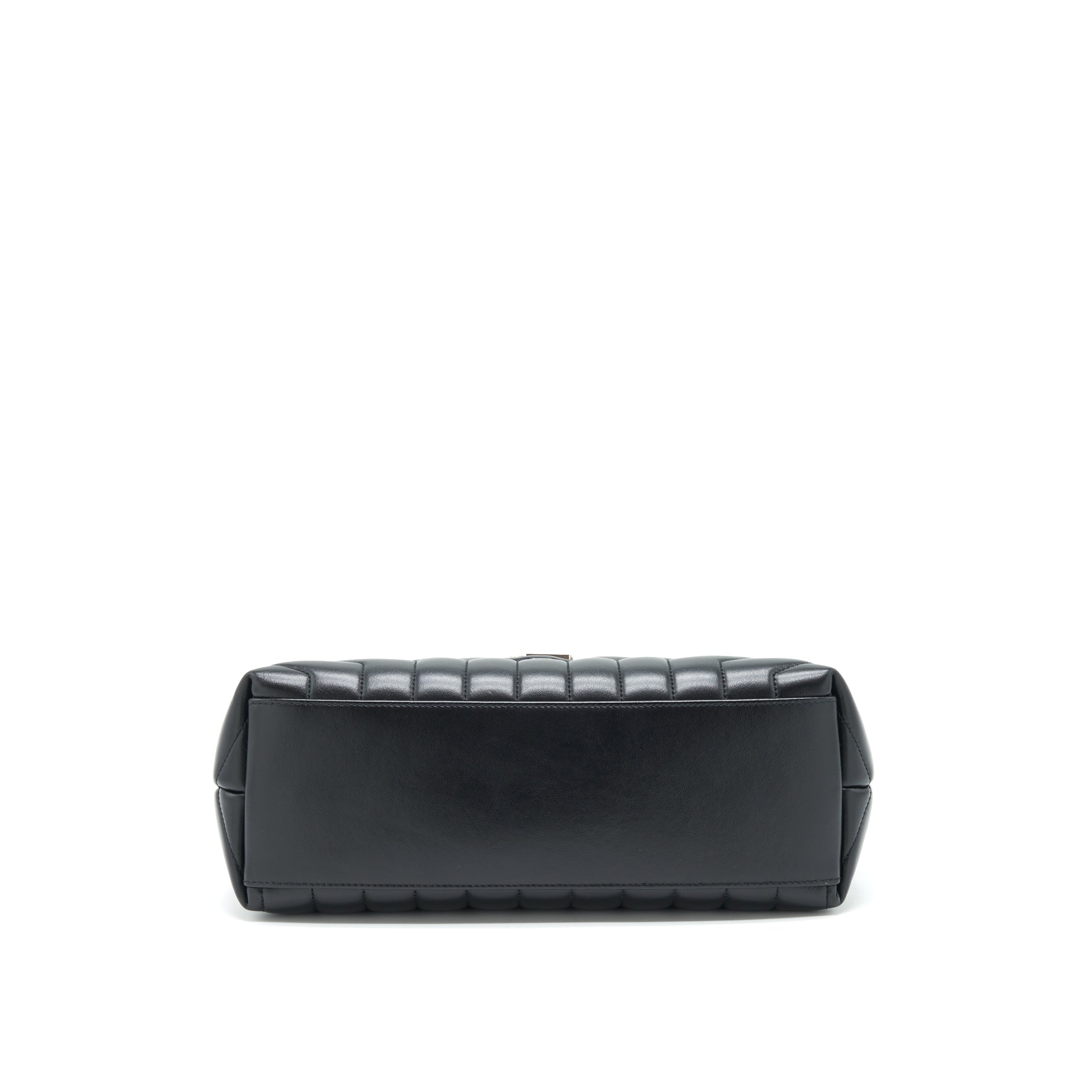 SAINT LAURENT / YSL LOULOU MEDIUM BAG CALFSKIN BLACK SHW