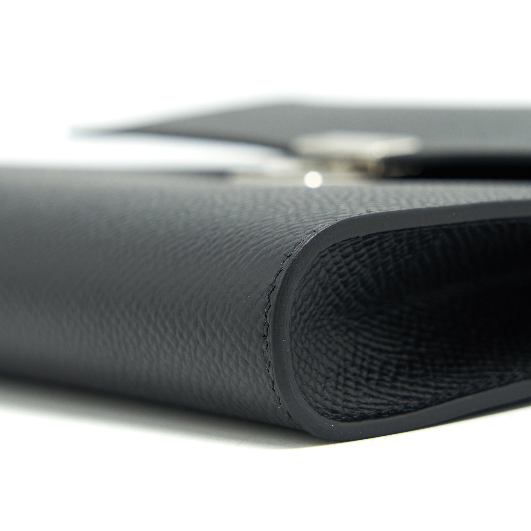 HERMES CLIC 16 WALLET EPSOM BLACK SHW