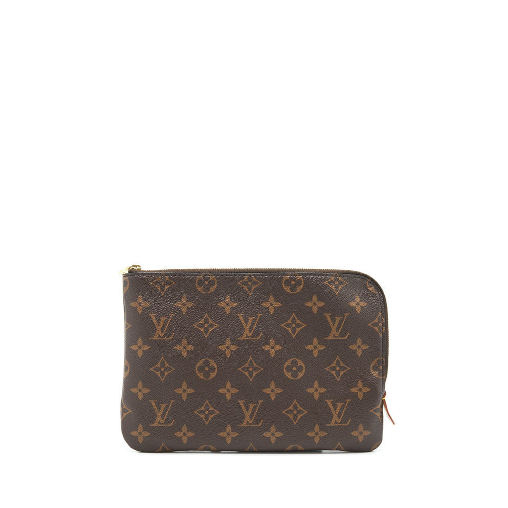 LOUIS VUITTON ETUI VOYAGE PM POUCH MONOGRAM CANVAS GHW