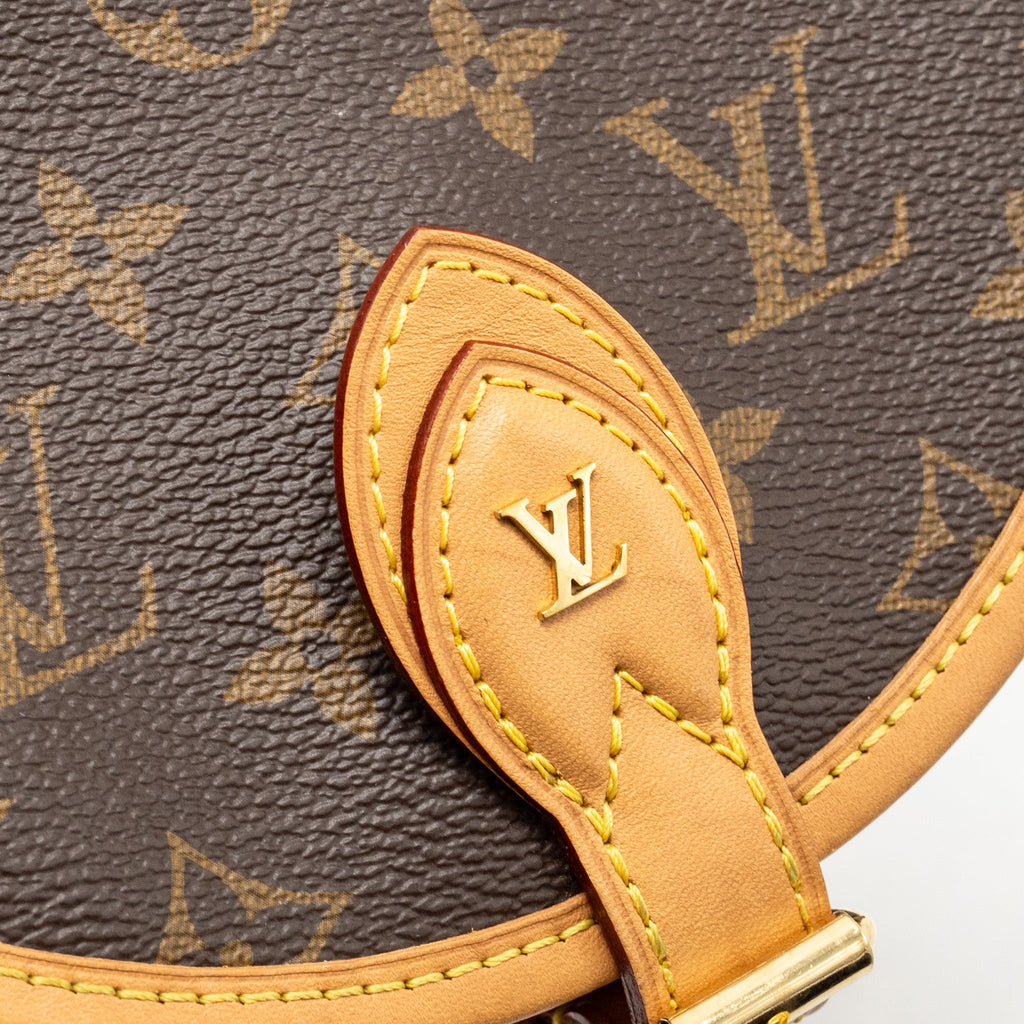 LOUIS VUITTON TAMBOURIN BAG MONOGRAM CANVAS GHW