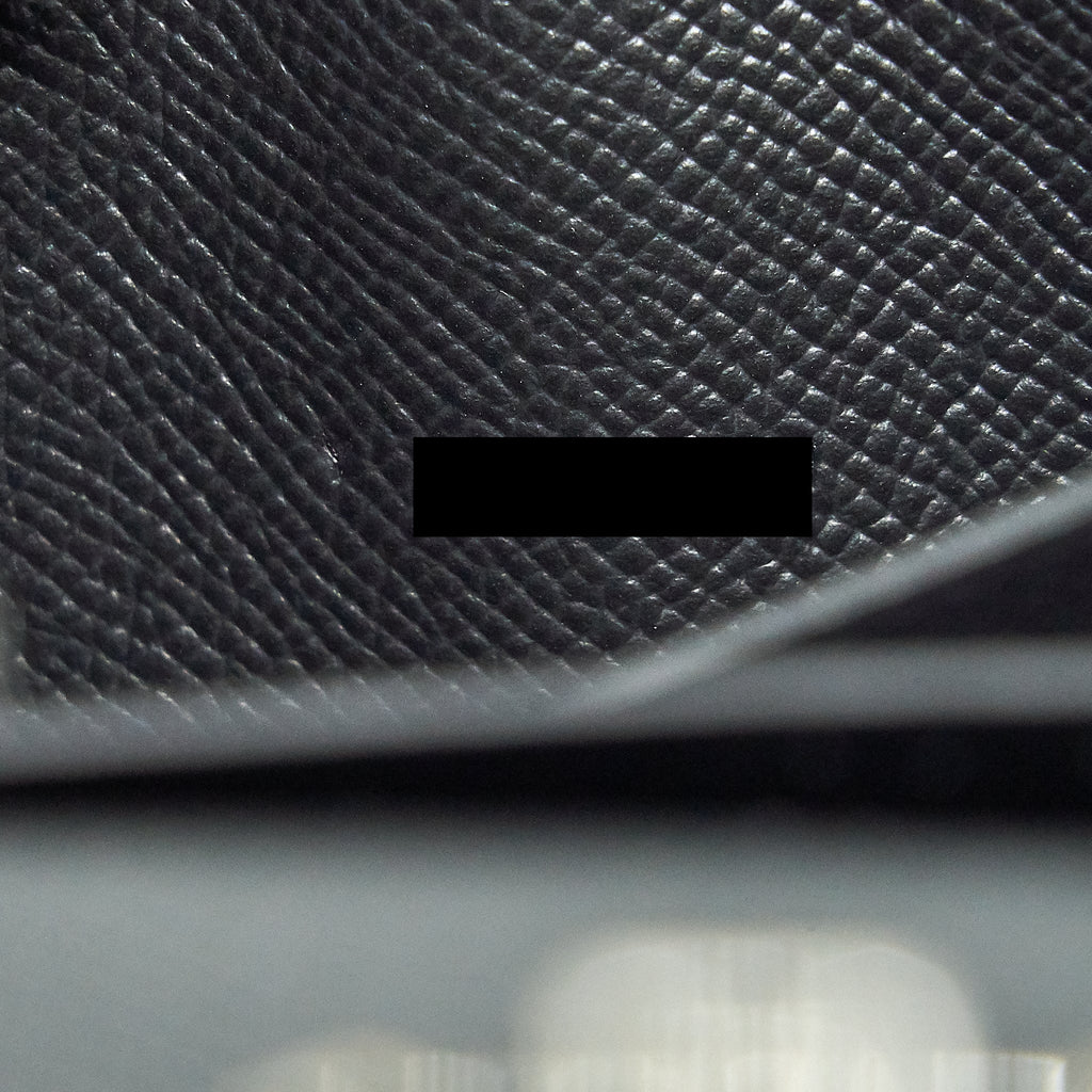 HERMES CLIC 16 WALLET EPSOM BLACK SHW