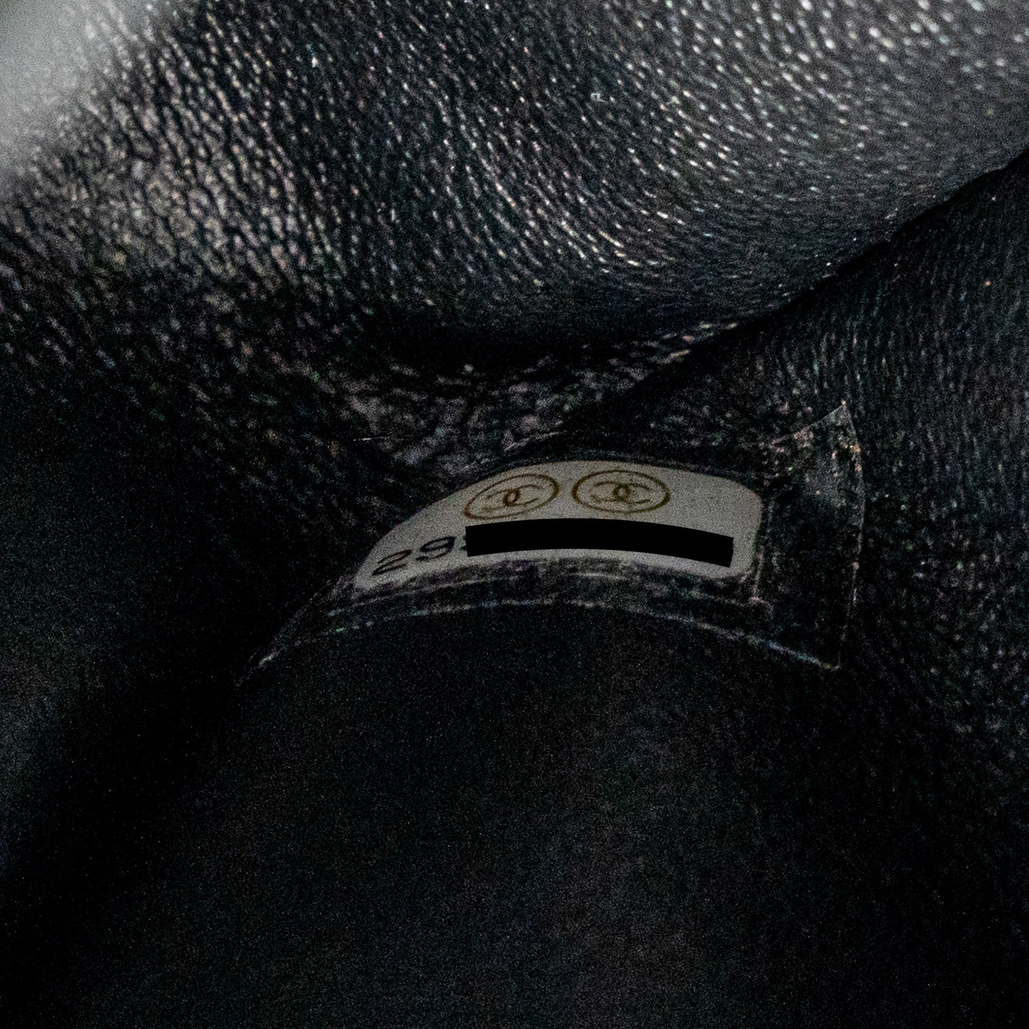 CHANEL MEDIUM CLASSIC DOUBLE FLAP BAG PATENT SO BLACK