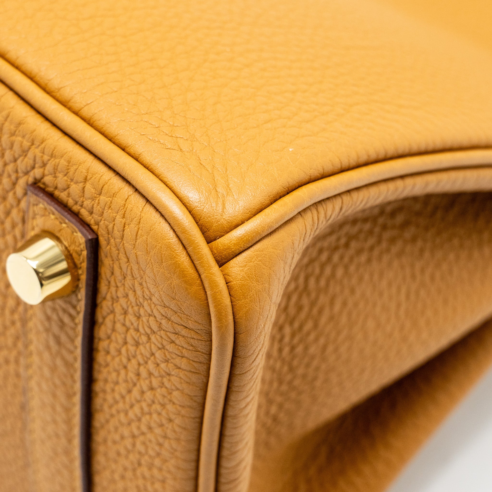 HERMES BIRKIN 25 TOUCH CROCODILE NILOTICUS/TOGO CARAMEL/TABAC CAMEL GHW