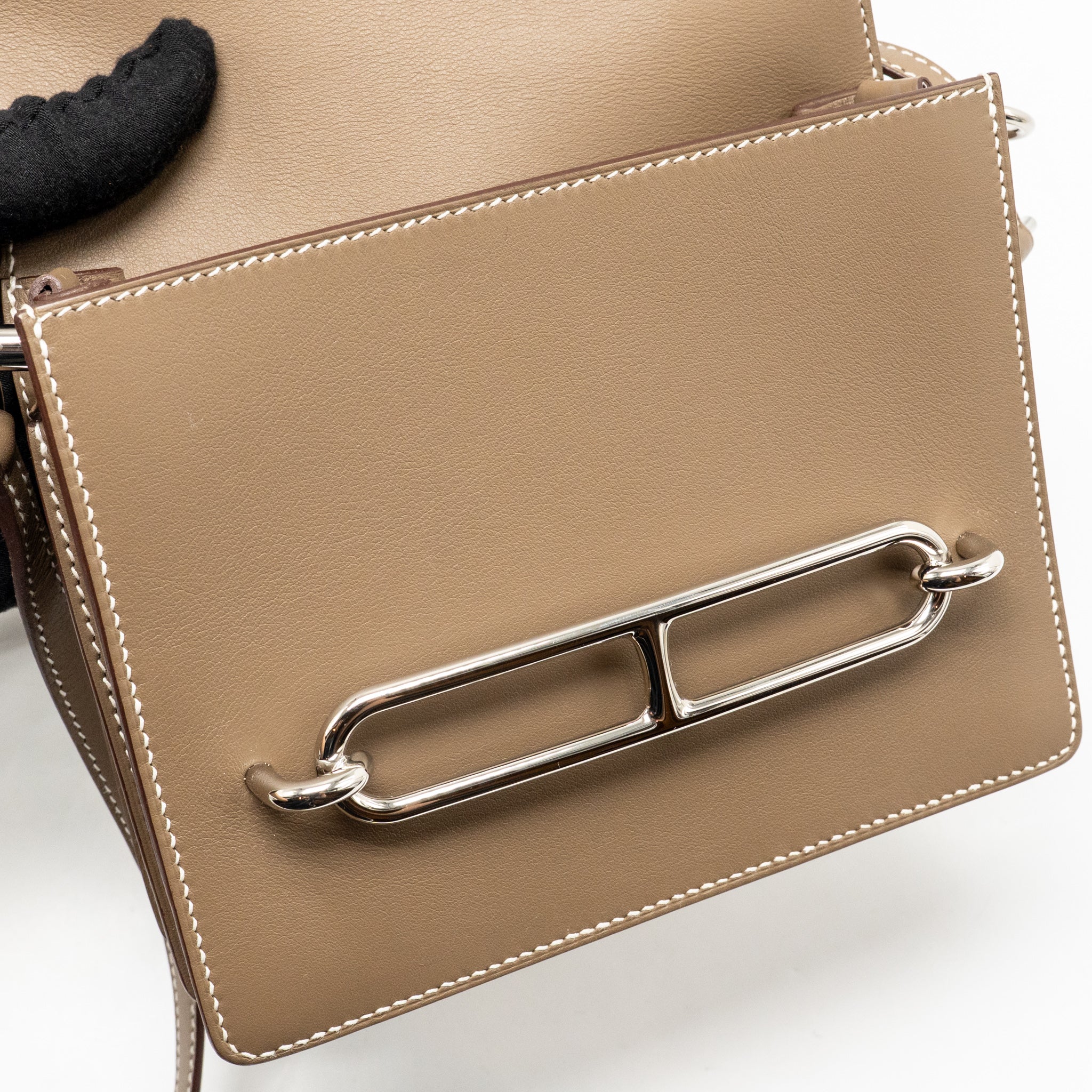 HERMES MINI ROULIS SWIFT ETOUPE SHW