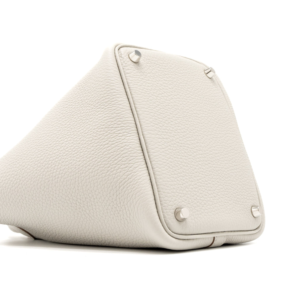 HERMES PICOTIN 18 LOCK BAG CLEMENCE GRIS PERLE SHW