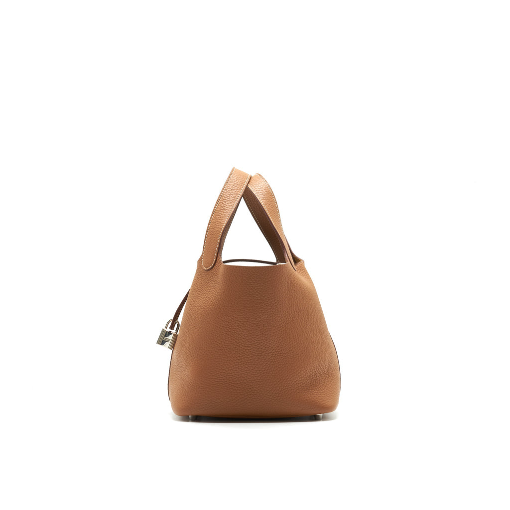 HERMES PICOTIN18 GOLD WITH SHW