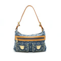 LOUIS VUITTON BAGGY PM DENIM MONOGRAM SHOULDER BAG