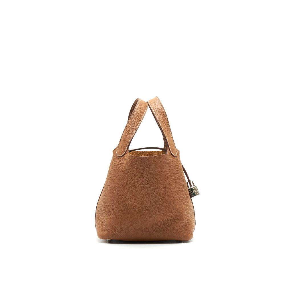 HERMES PICOTIN18 GOLD WITH SHW