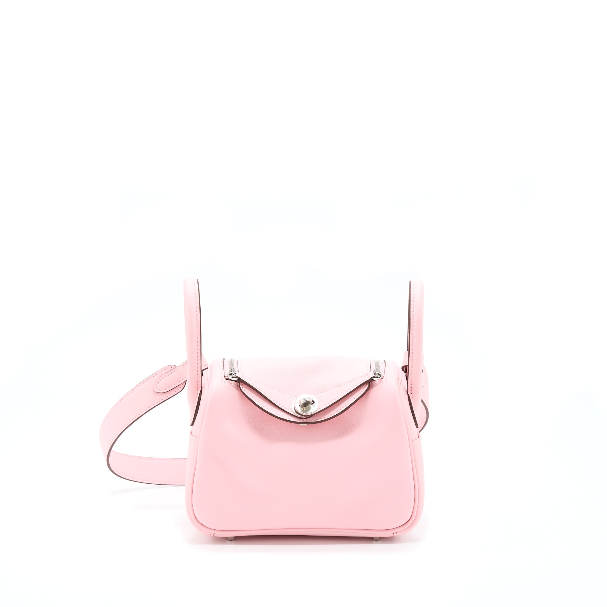 HERMES MINI LINDY SWIFT 3Q SAKURA PINK SHW