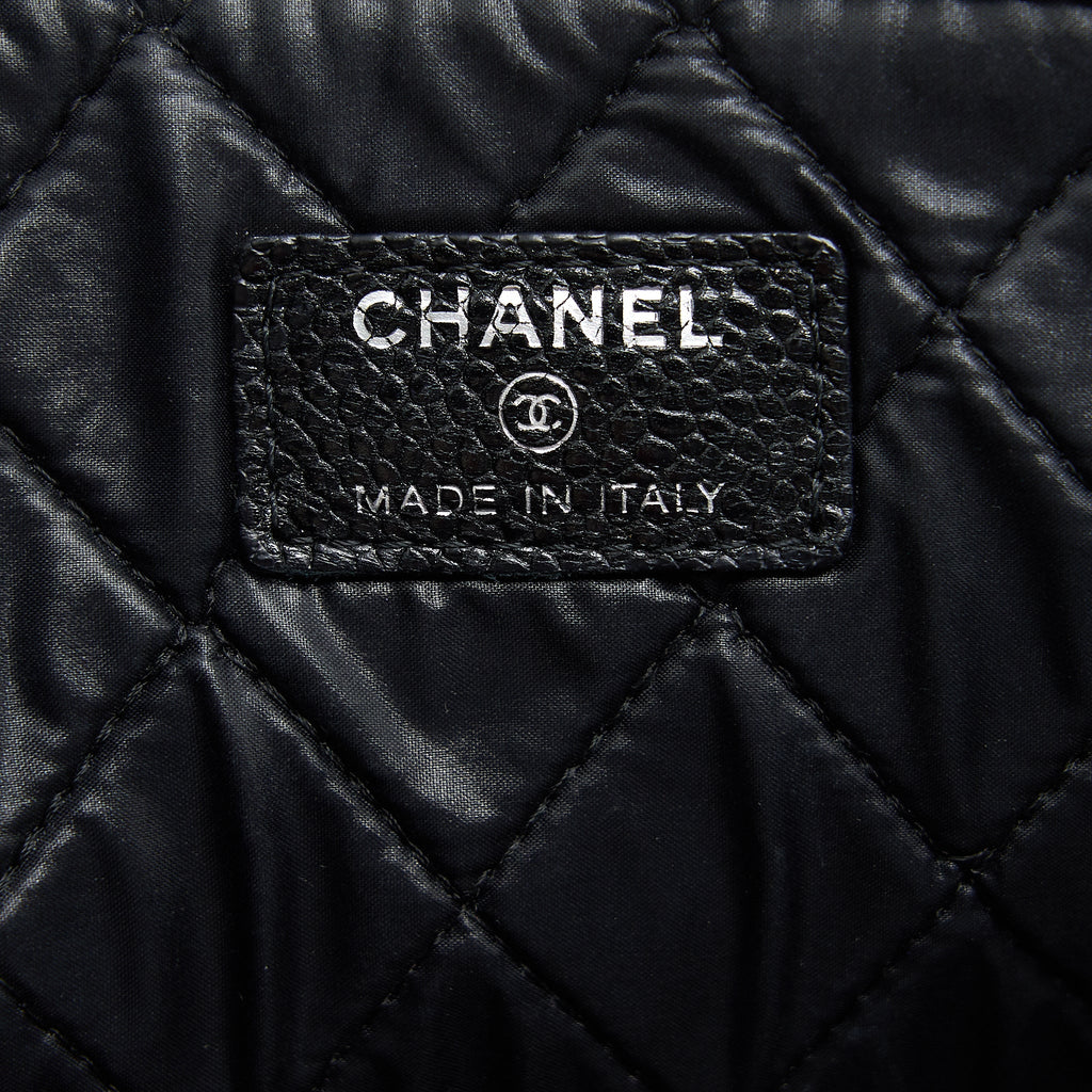 CHANEL CAVIAR POUCH BLACK SHW