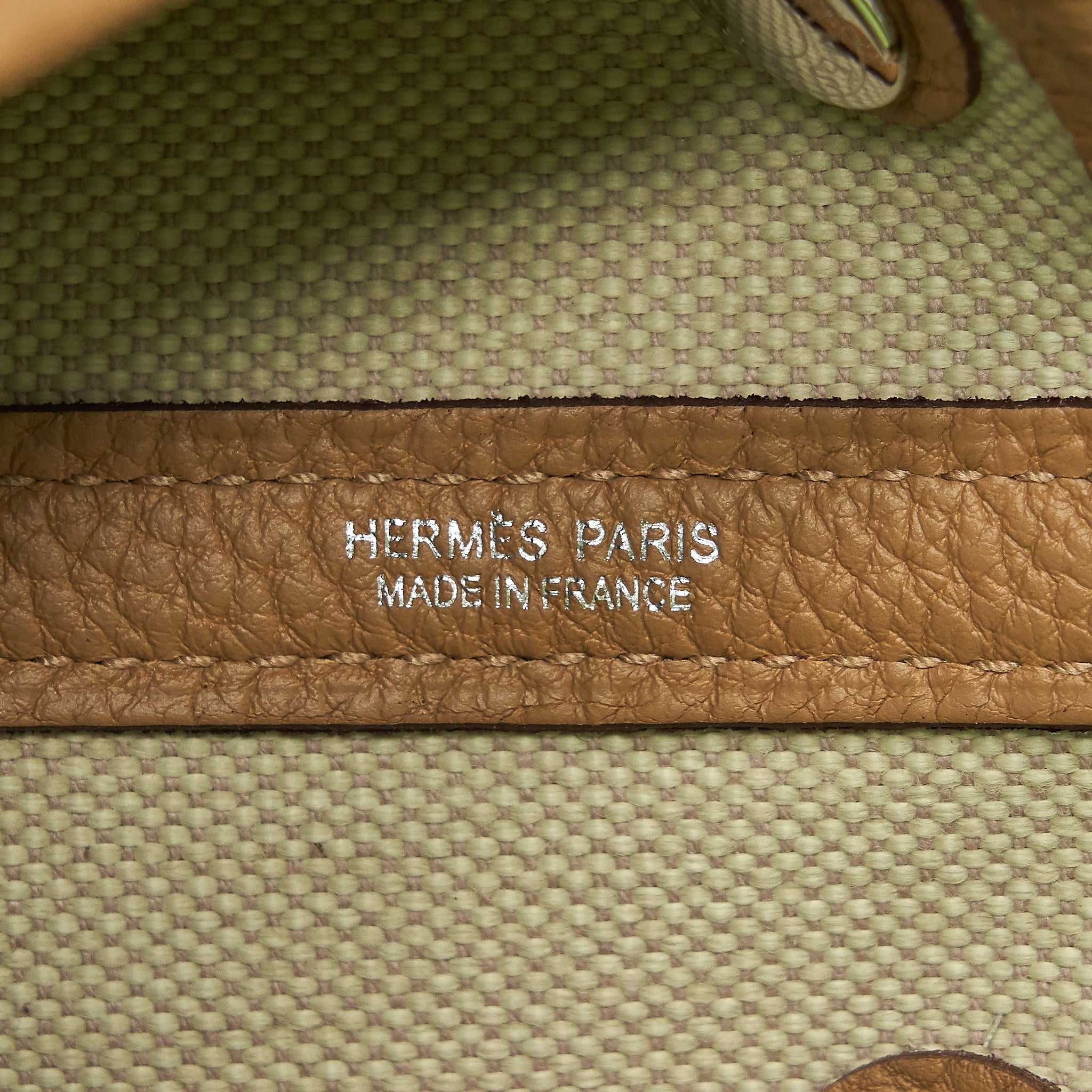 HERMES GARDEN PARTY 30 BISCUIT CANVAS SHW