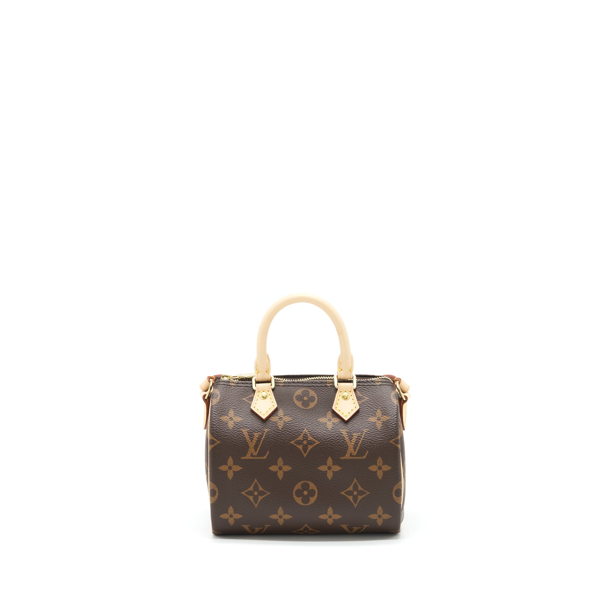 LOUIS VUITTON NANO SPEEDY MONOGRAM CANVAS GHW YEAR 2020
