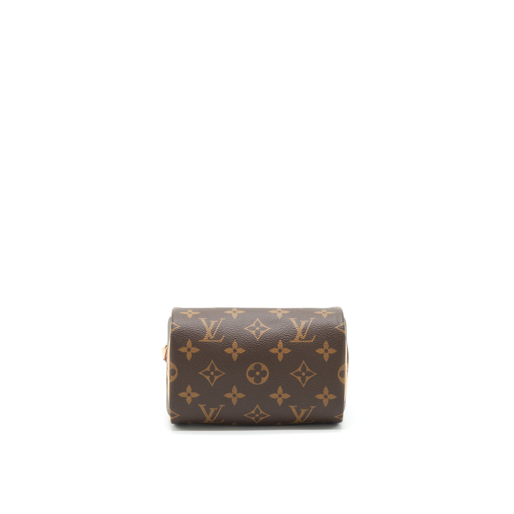 LOUIS VUITTON NANO SPEEDY MONOGRAM CANVAS GHW YEAR 2020