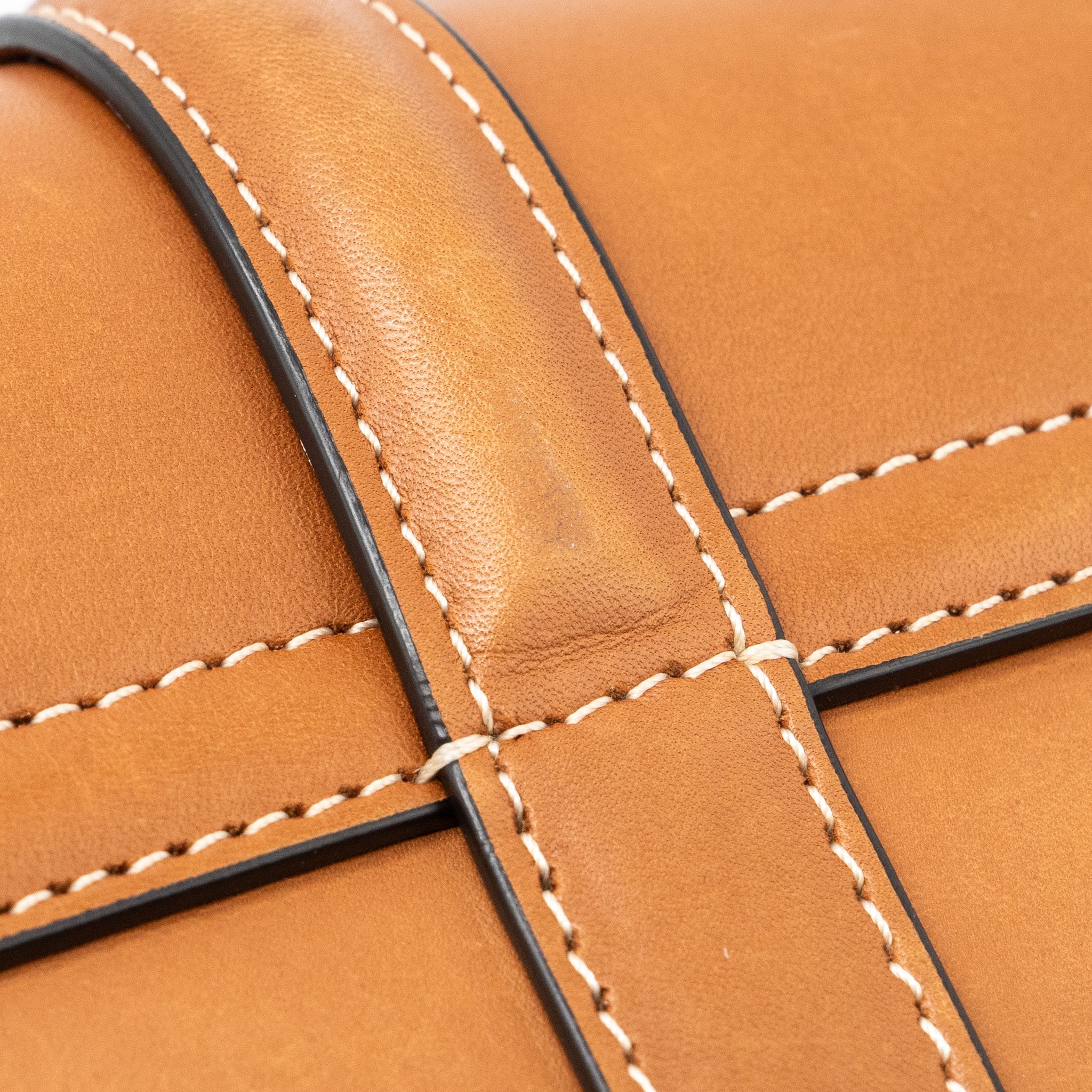 CELINE BESACE BAG CALFSKIN BROWN GHW