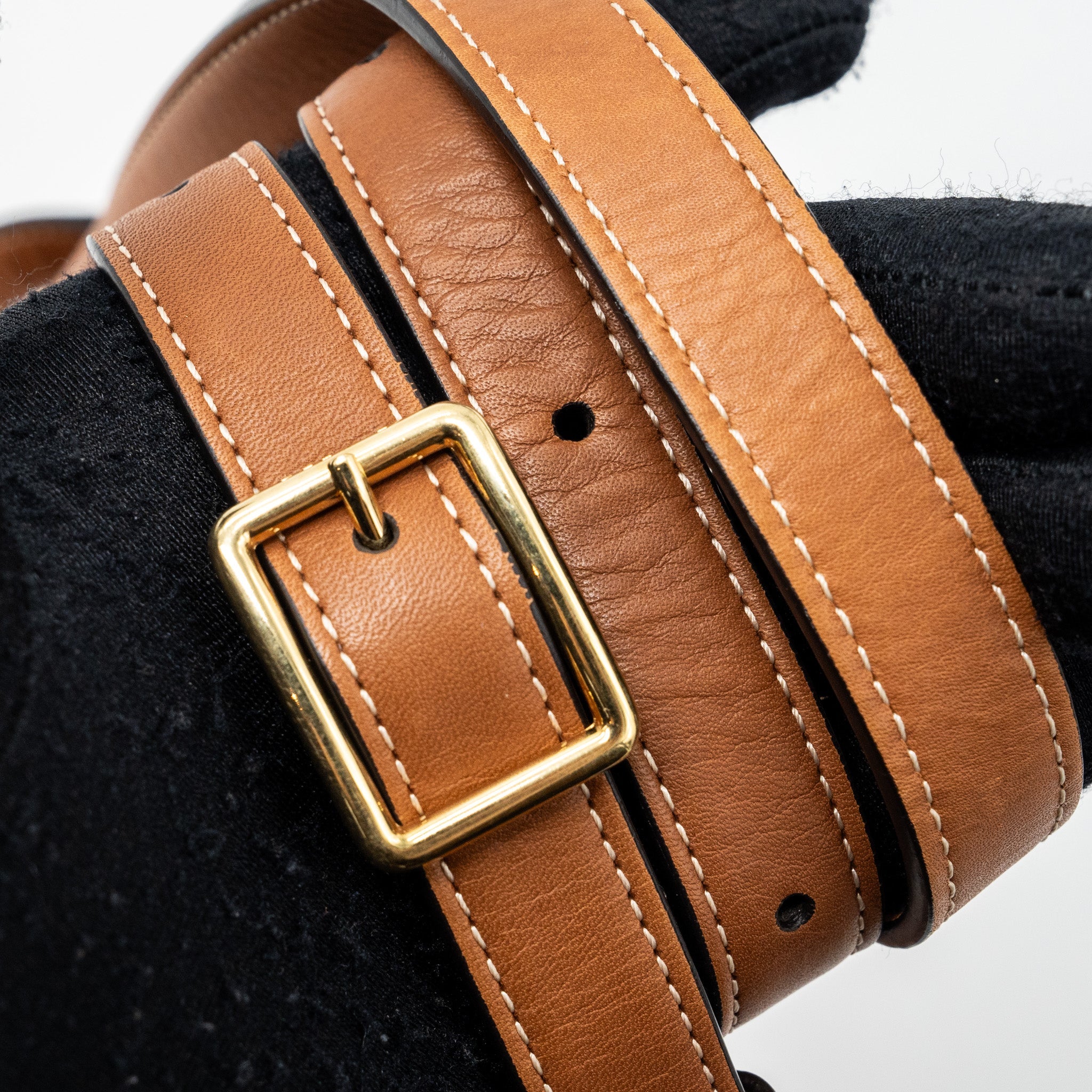 CELINE BESACE BAG CALFSKIN BROWN GHW