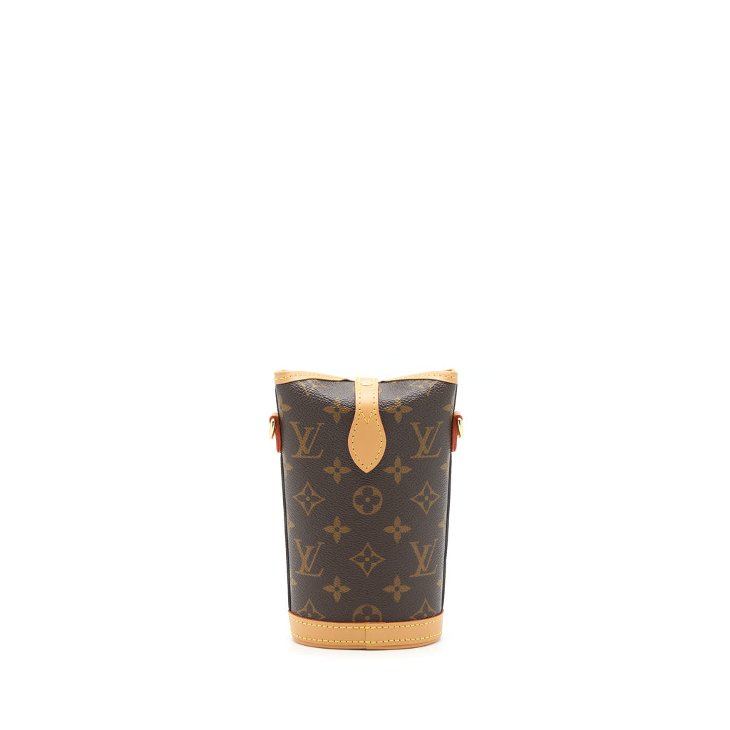 LOUIS VUITTON FOLD ME POUCH MONOGRAM CANVAS GHW
