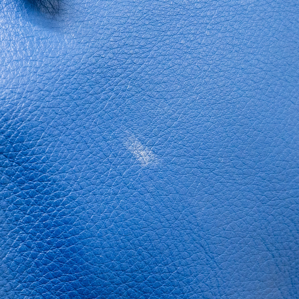 BALENCIAGA PAPIER A4 TOTE BAG LEATHER BLUE SHW