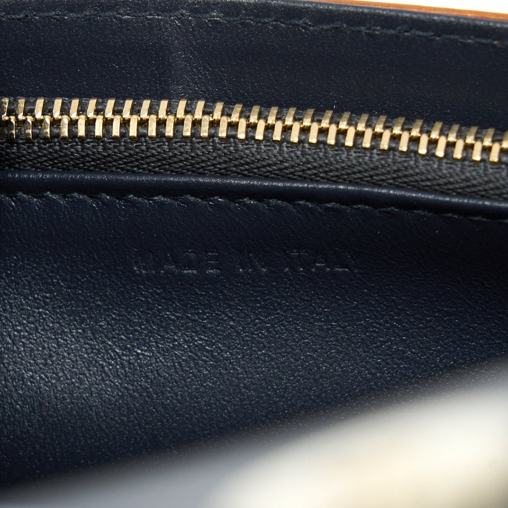DIOR DIORAMA WALLET ON CHAIN PATENT METALLIC LGHW