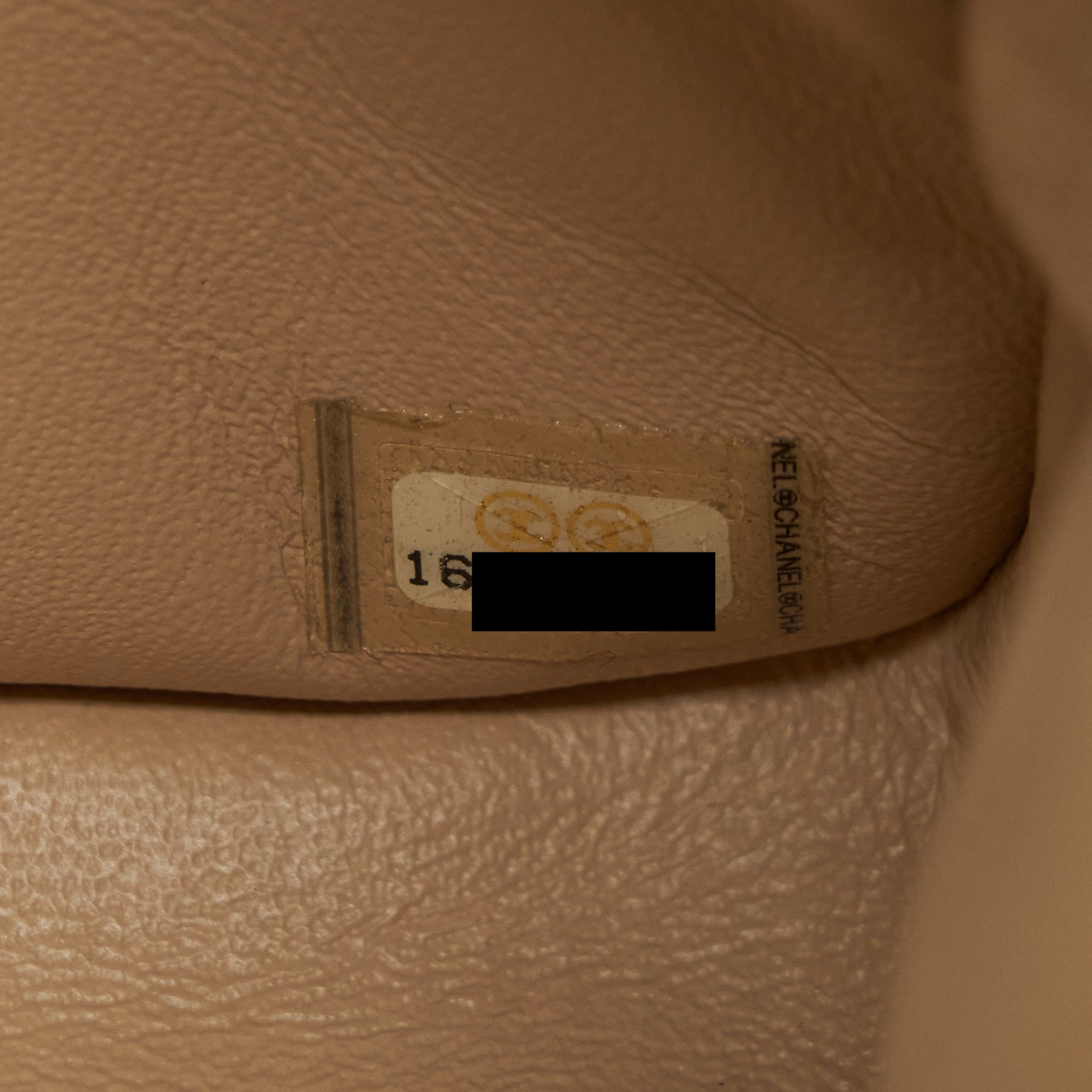 CHANEL JUMBO CLASSIC DOUBLE FLAP BAG LAMBSKIN BEIGE LGHW