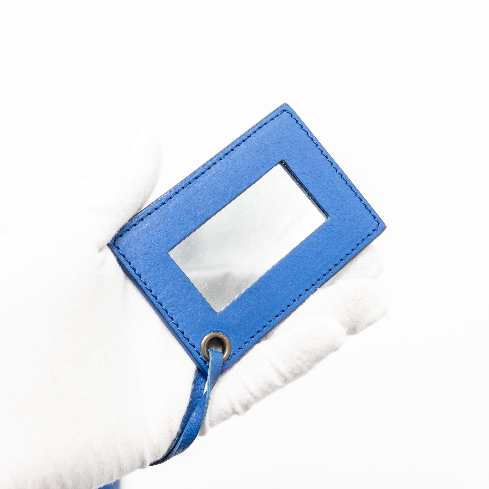 BALENCIAGA PAPIER A4 TOTE BAG LEATHER BLUE SHW