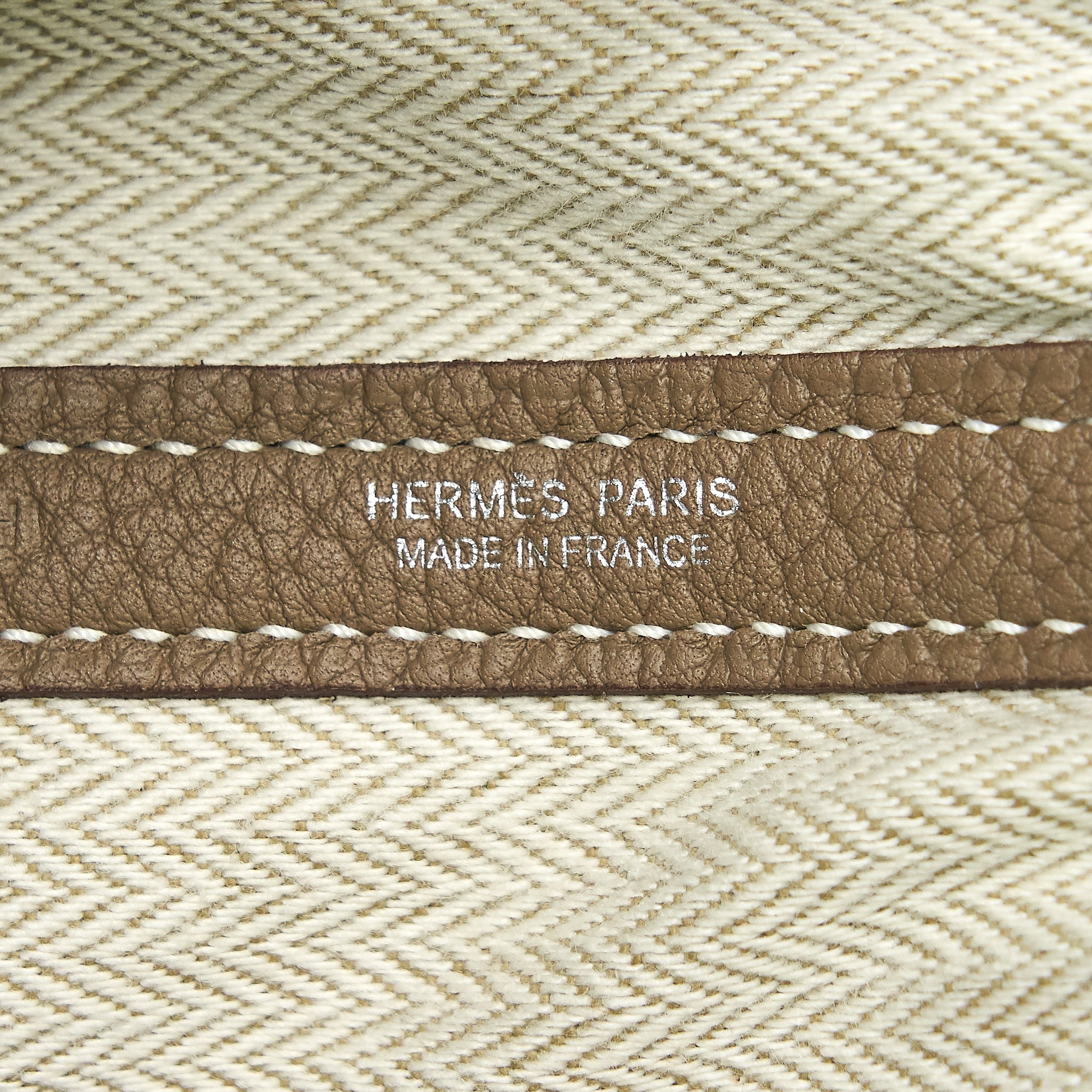 HERMES GARDEN PARTY 36 ETOUPE SHW