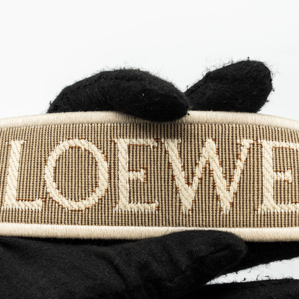 LOEWE MINI GATE DUAL BAG SOFT CALFSKIN SAND GHW