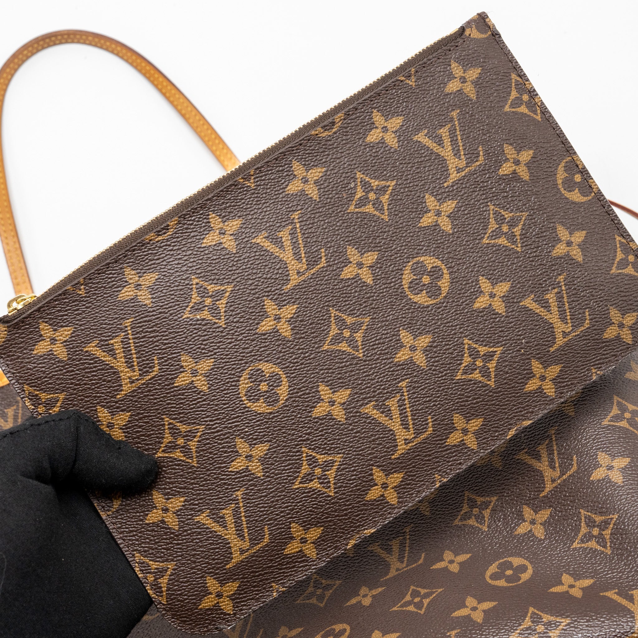 LOUIS VUITTON NEVERFULL MM MONOGRAM CANVAS GHW