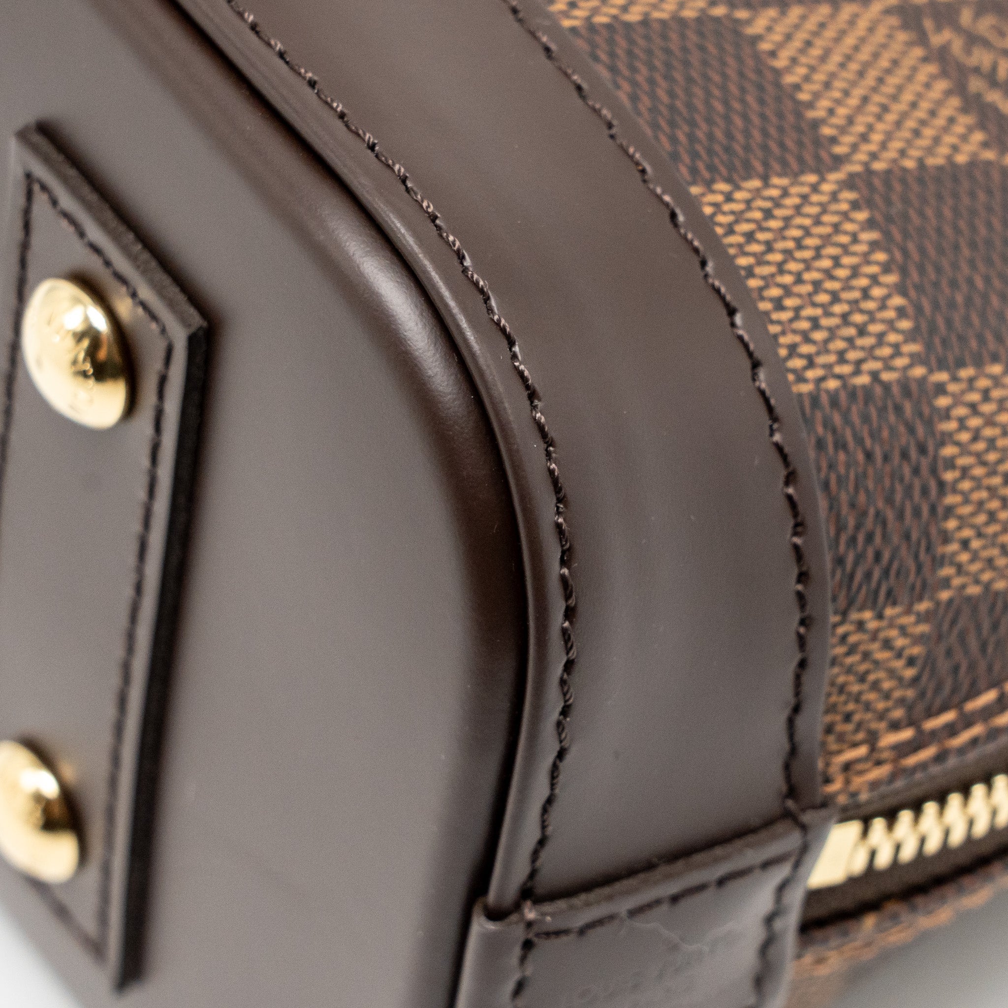 LOUIS VUITTON ALMA BB DAMIER EBENE GHW