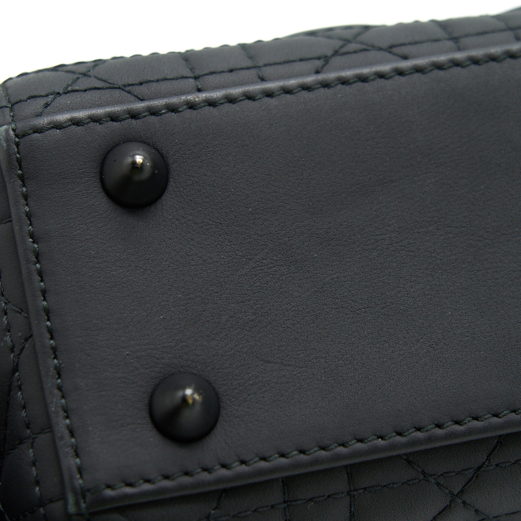 DIOR SMALL LADY DIOR TOTE BAG SO BLACK