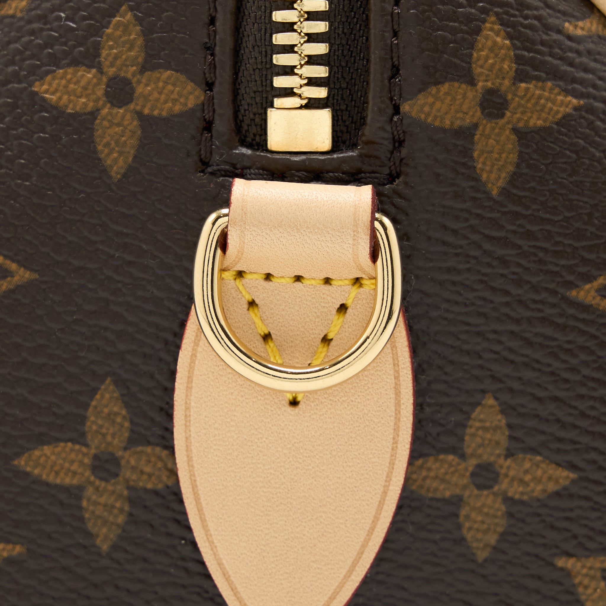LOUIS VUITTON SPEEDY BANDOULIERE 20 MONOGRAM CANVAS BLACK STRAP