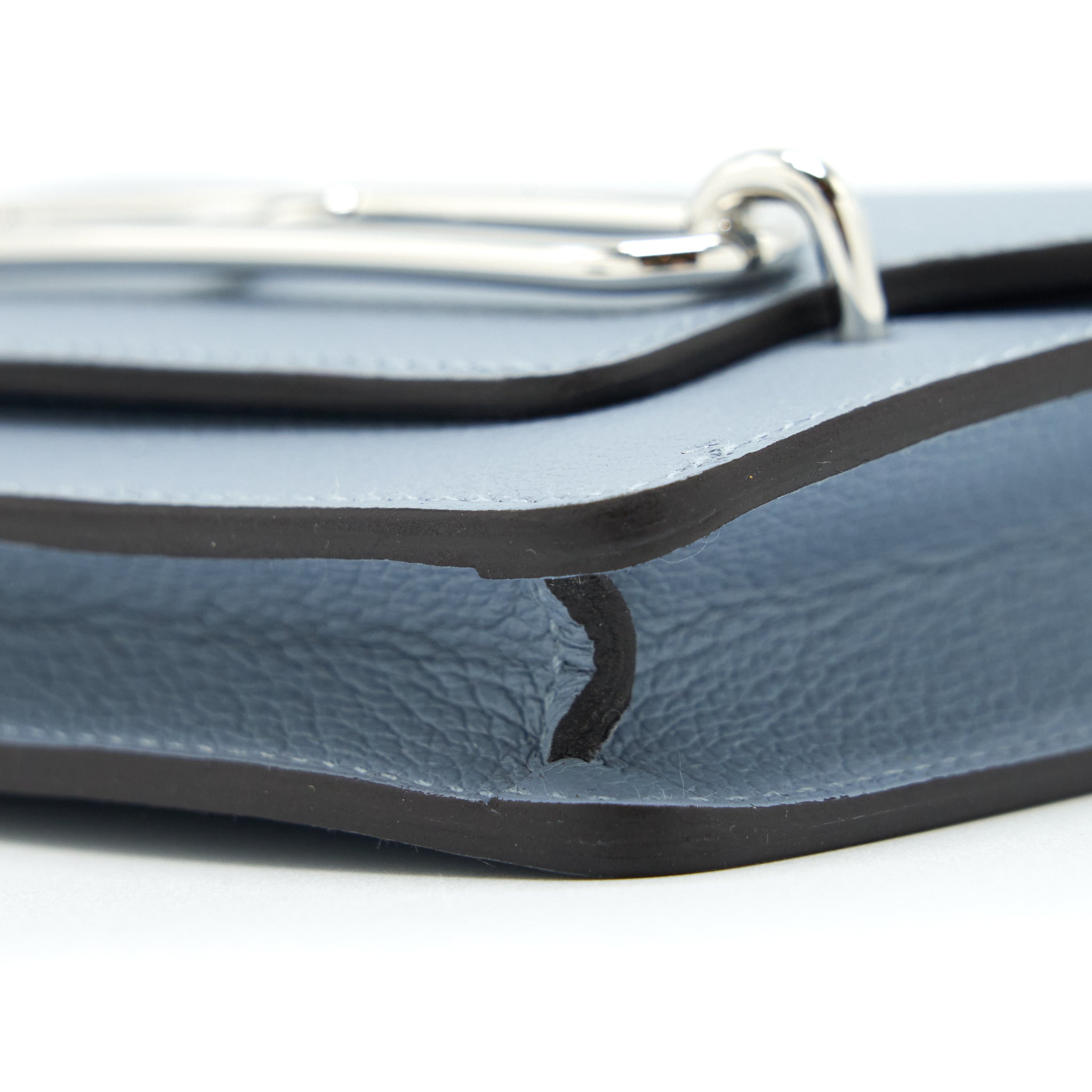 HERMES ROULIS SLIM EVERCOLOR J7 BLEU LIN SHW