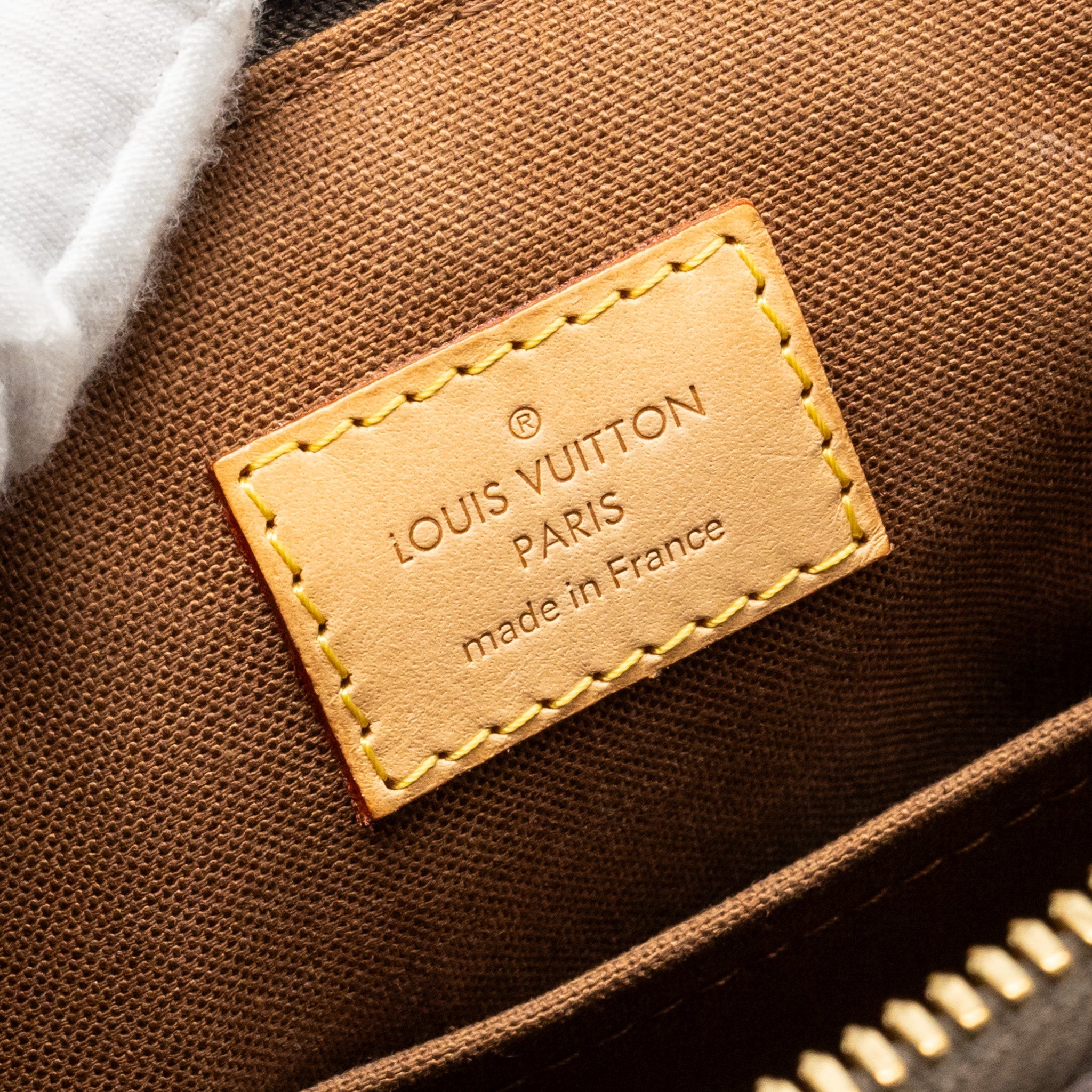 LOUIS VUITTON TIVOLI PM BAG MONOGRAM CANVAS GHW