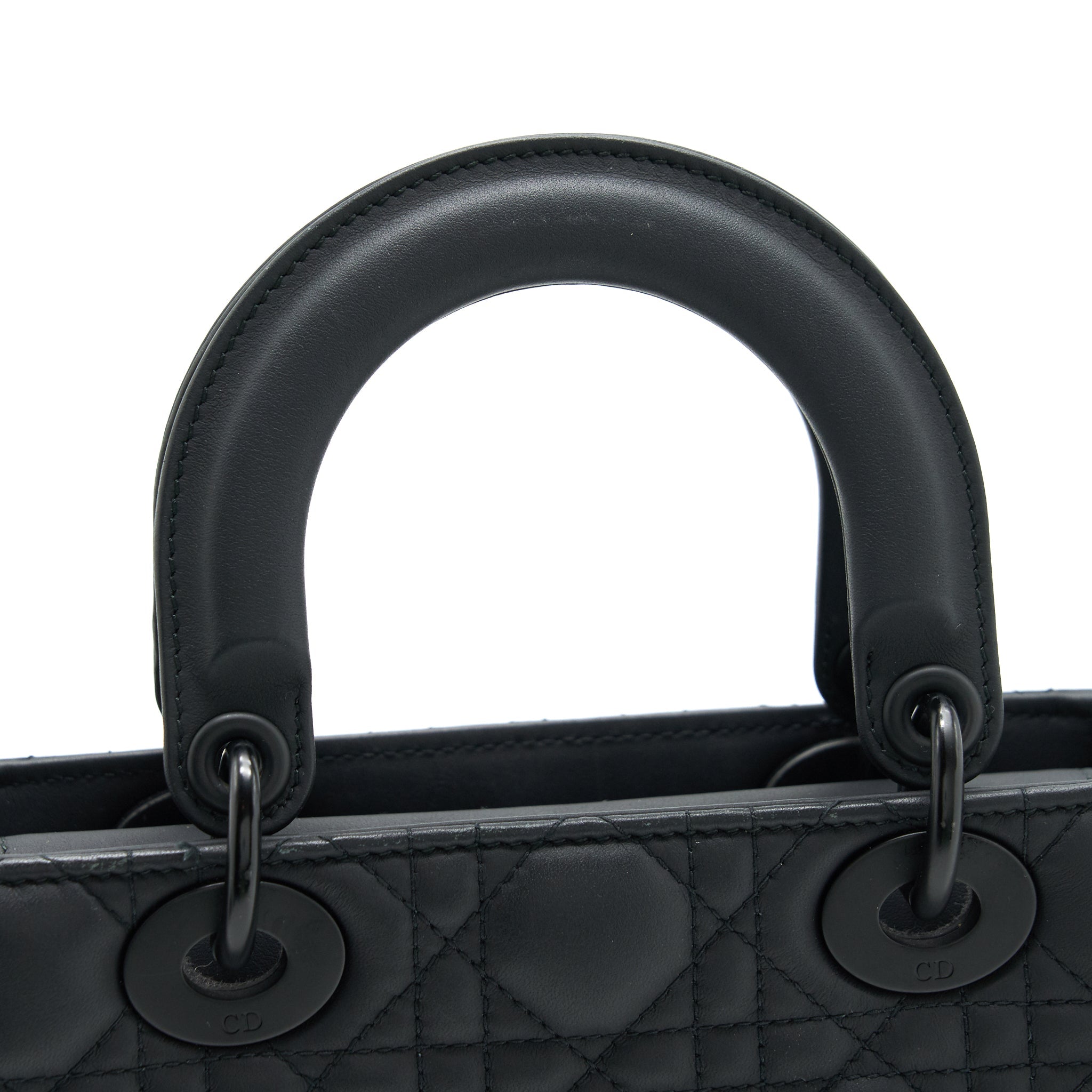 DIOR SMALL LADY DIOR TOTE BAG SO BLACK