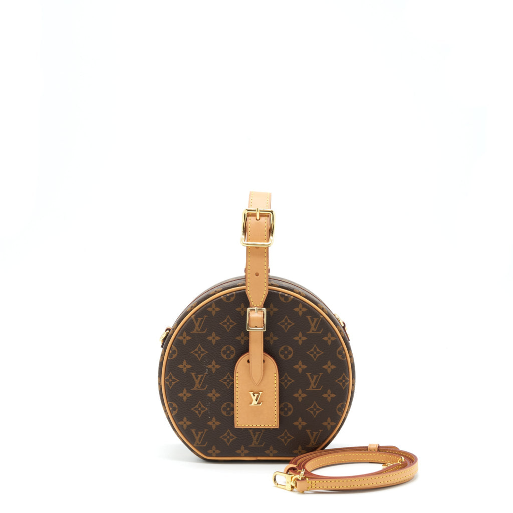 LOUIS VUITTON PETITE BOITE CHAPEAU MONOGRAM CANVAS GHW