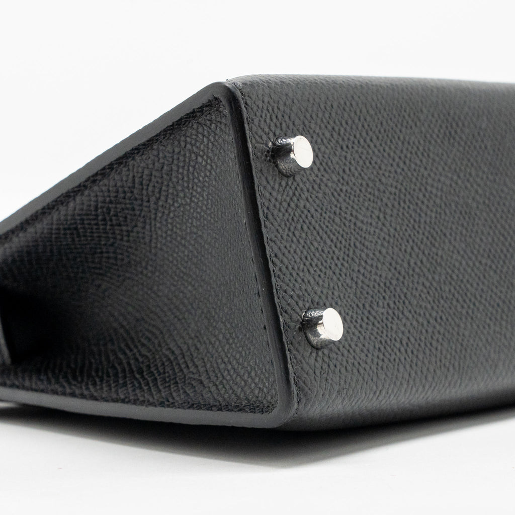 HERMES MINI KELLY EPSOM BLACK SHW