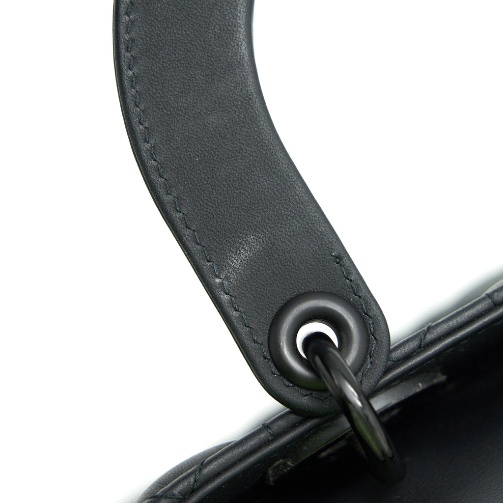 DIOR SMALL LADY DIOR TOTE BAG SO BLACK