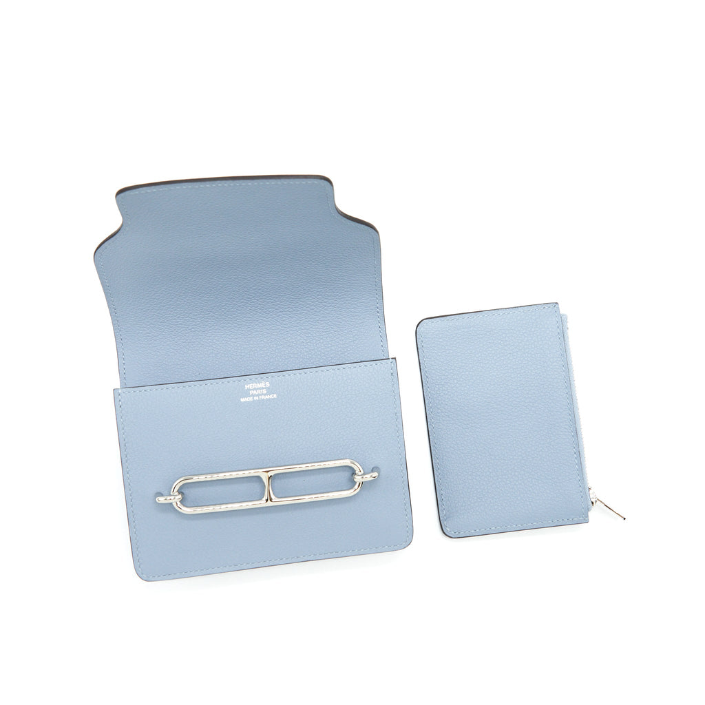HERMES ROULIS SLIM EVERCOLOR J7 BLEU LIN SHW
