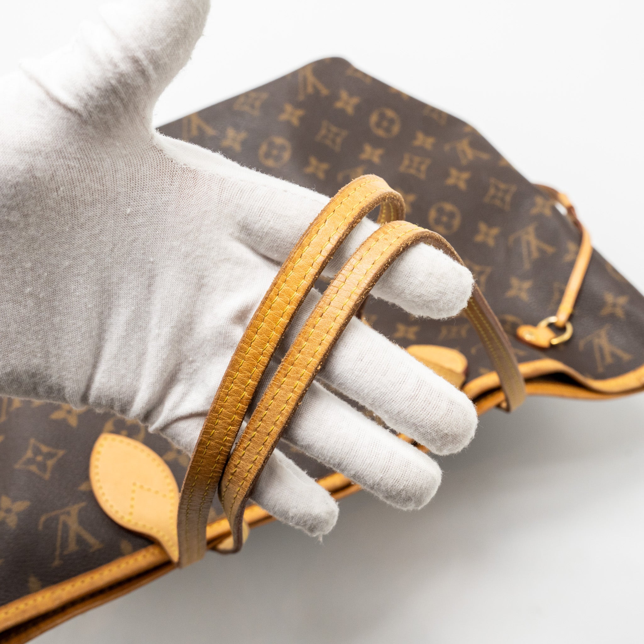 LOUIS VUITTON NEVERFULL MM MONOGRAM CANVAS GHW