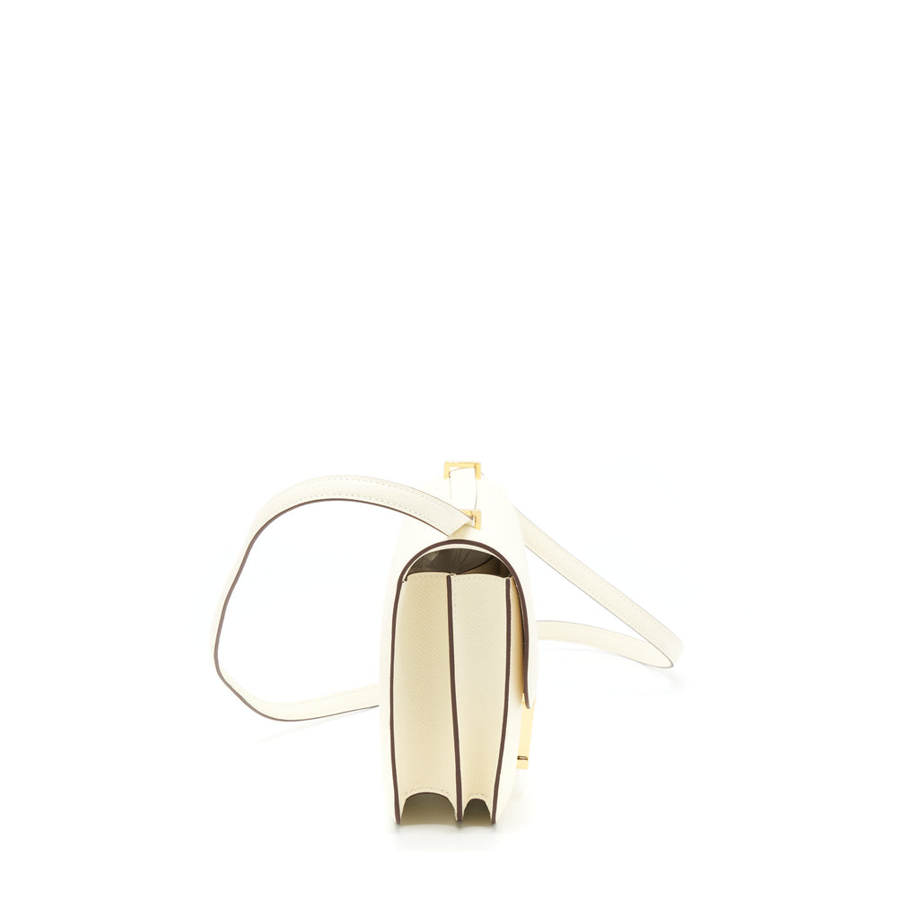 HERMES MINI CONSTANCE EPSOM NATA GHW