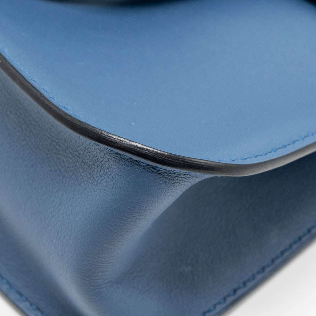 HERMES MINI HALZAN 22 SWIFT BLUE AGATE SHW