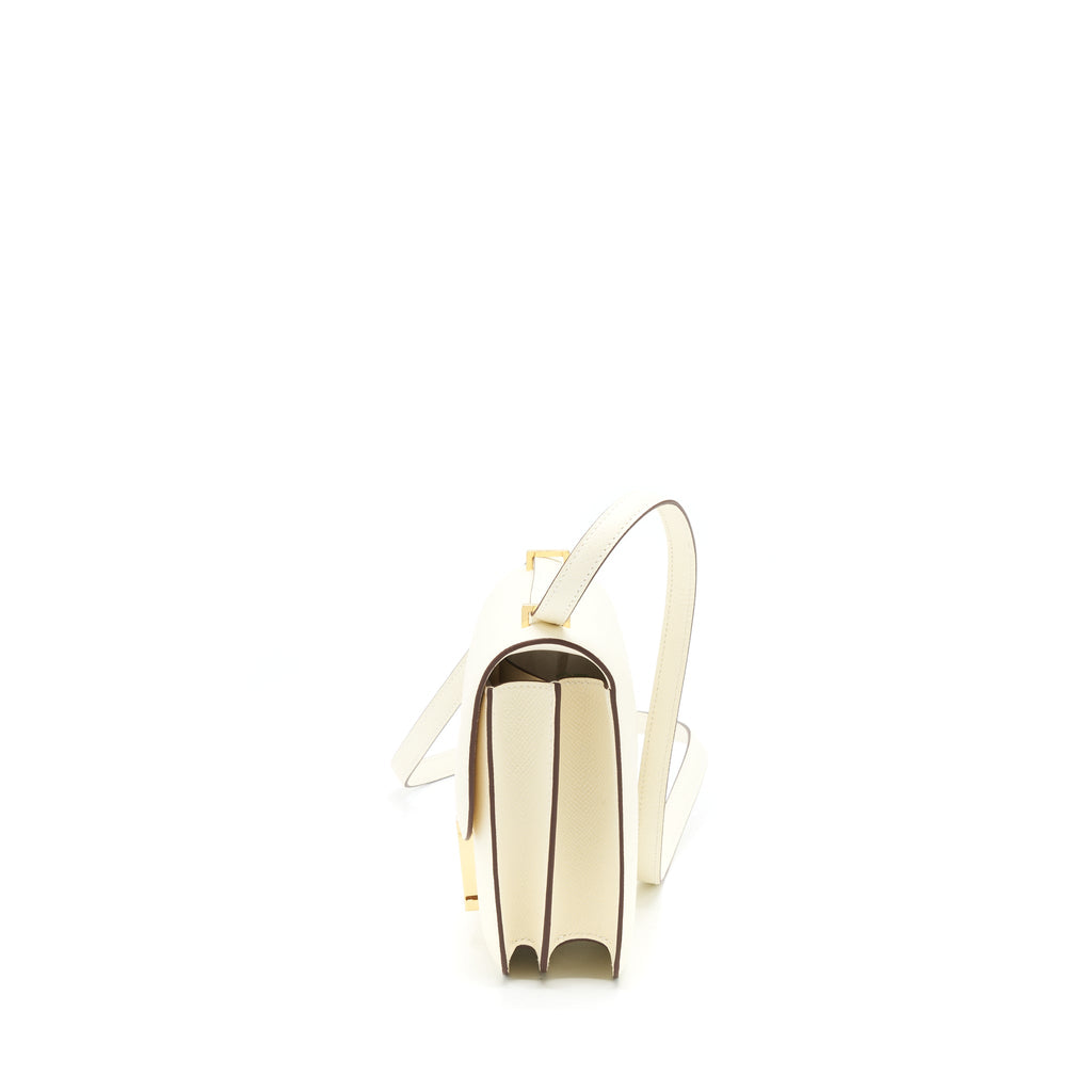 HERMES MINI CONSTANCE EPSOM NATA GHW