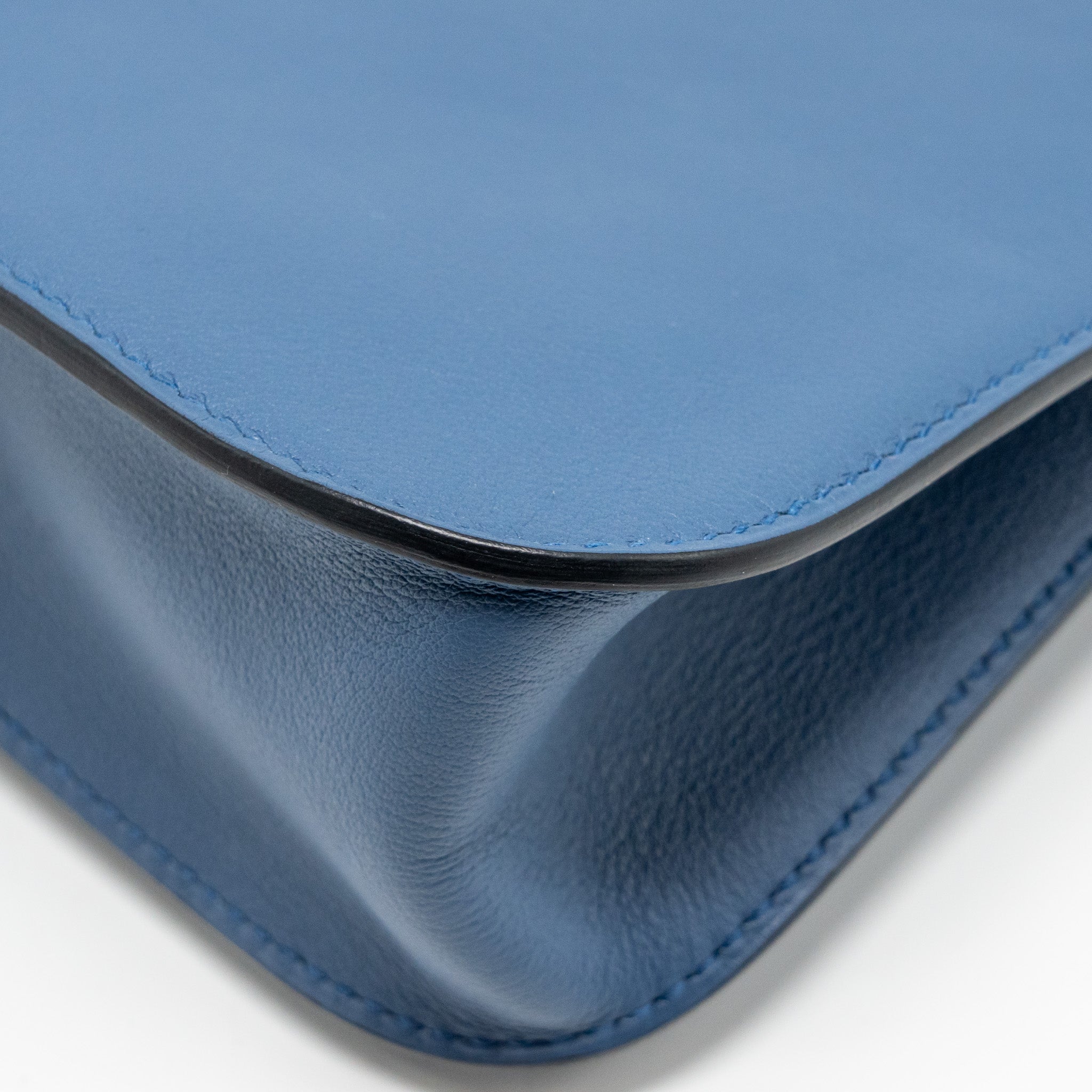 HERMES MINI HALZAN 22 SWIFT BLUE AGATE SHW