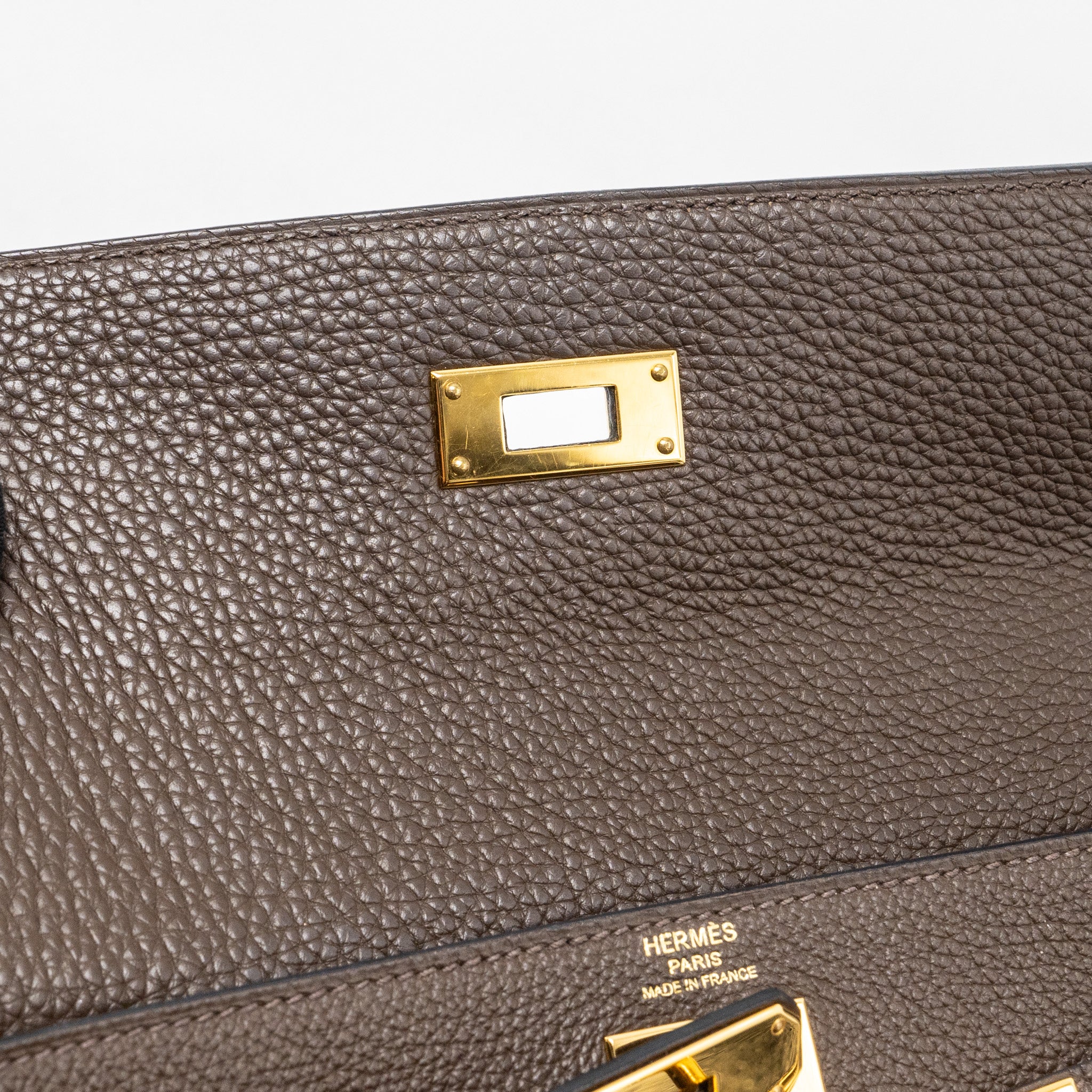 HERMES KELLY 28 TOGO C4 ECORCE GHW