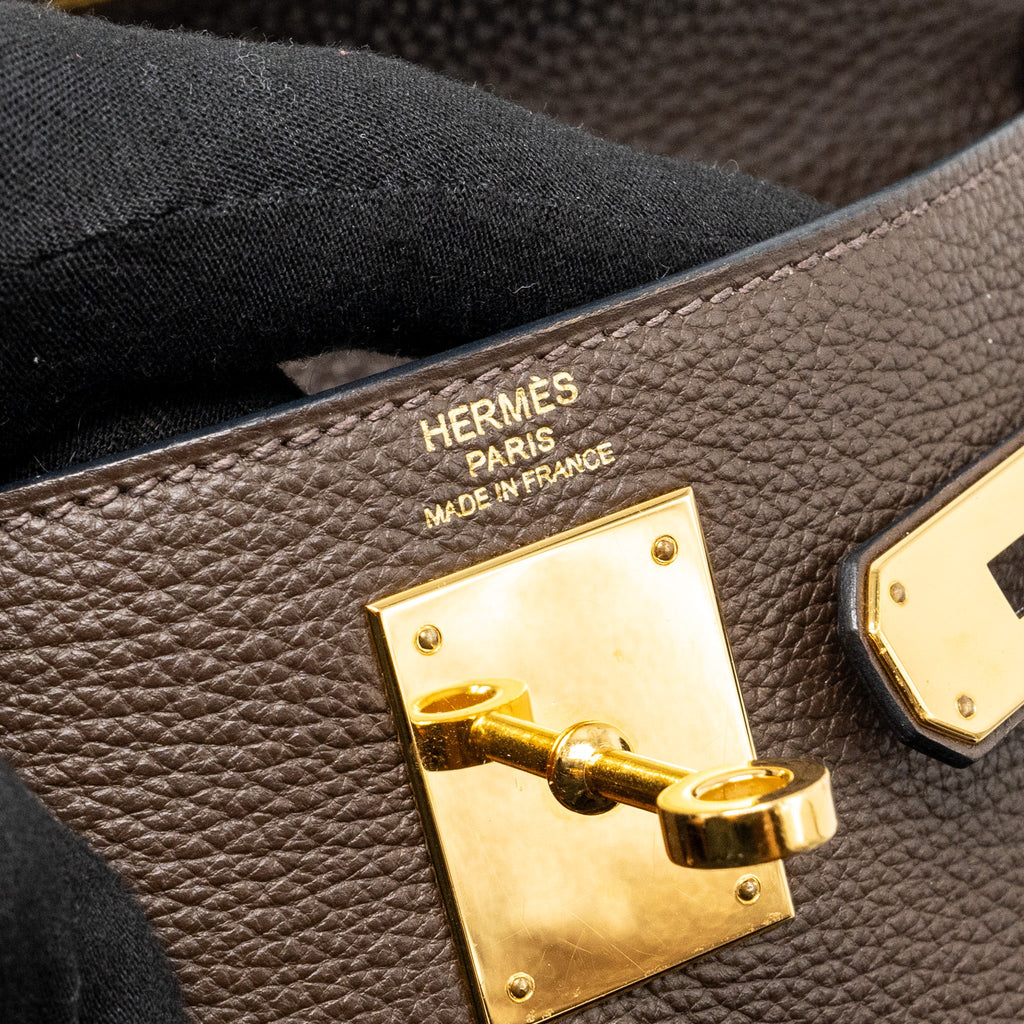 HERMES KELLY 28 TOGO C4 ECORCE GHW