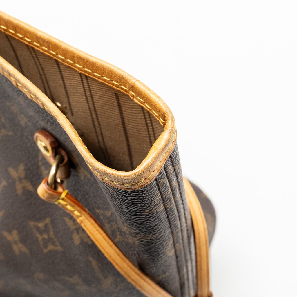 LOUIS VUITTON NEVERFULL MM MONOGRAM CANVAS GHW