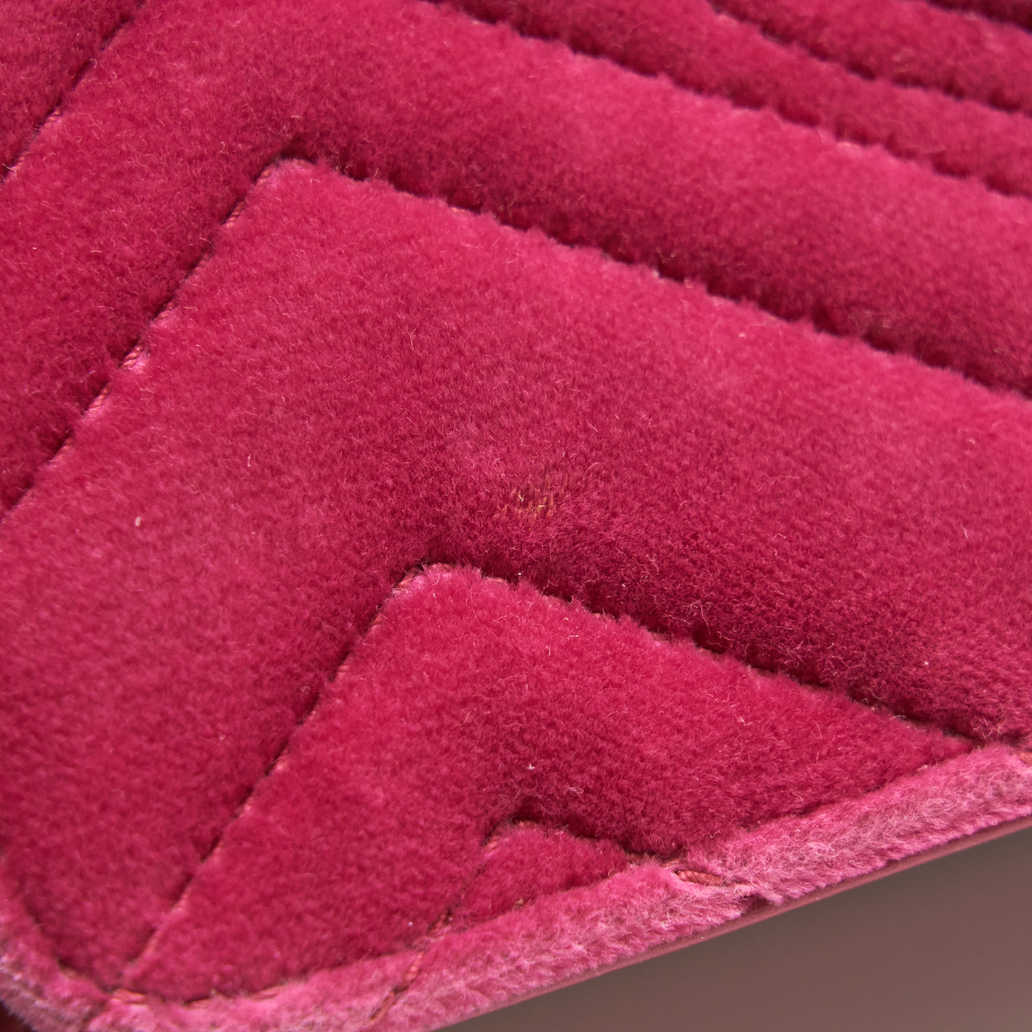 GUCCI VELVET WALLET WITH CHAIN PINK GHW LIMITED EDITION